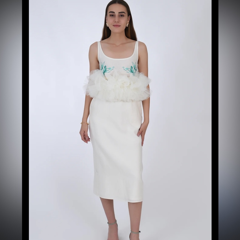 NWT Fanm Mon CITRA TULLE DRESS - Picture 3 of 8